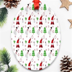 Santa-claus Ornament (oval)