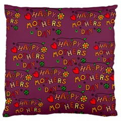 Seamless,happy Mothers Day Standard Flano Cushion Case (two Sides)