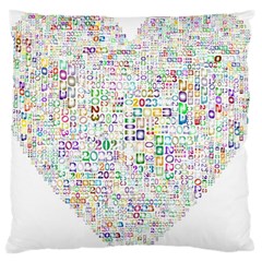 Calendar Large Cushion Case (one Side)