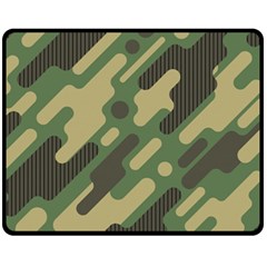 Camouflage Pattern Background Fleece Blanket (medium) 