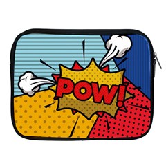 Pow Word Pop Art Style Expression Vector Apple Ipad 2/3/4 Zipper Cases