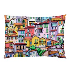 Menton Old Town France Pillow Case (two Sides)