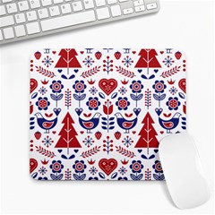 Scandinavian Folk Seamless Pattern Large Mousepad