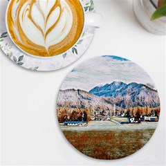 Trentino Alto Adige, Italy  Uv Print Round Tile Coaster
