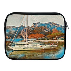 Boats On Lake Garda, Italy  Apple Ipad 2/3/4 Zipper Cases