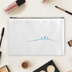 Voice Actor T- Shirt As For Me And My Voice We Will Serve The Lord Christian T- Shirt Cosmetic Bag (large)