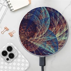 Fractal Abstract- Art Wireless Fast Charger(white)