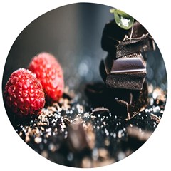 Chocolate Dark Wooden Bottle Opener (round)