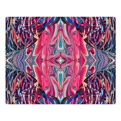 Abstract Arabesque Premium Plush Fleece Blanket (large)