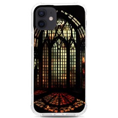 Stained Glass Window Gothic Haunted Eerie Iphone 12/12 Pro Tpu Uv Print Case