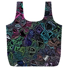 Background Pattern Texture Design Full Print Recycle Bag (xxxl)