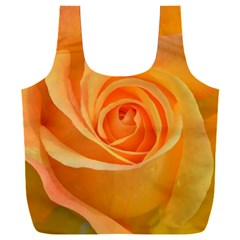 Flower Plant Rose Nature Garden Orange Macro Full Print Recycle Bag (xxxl)