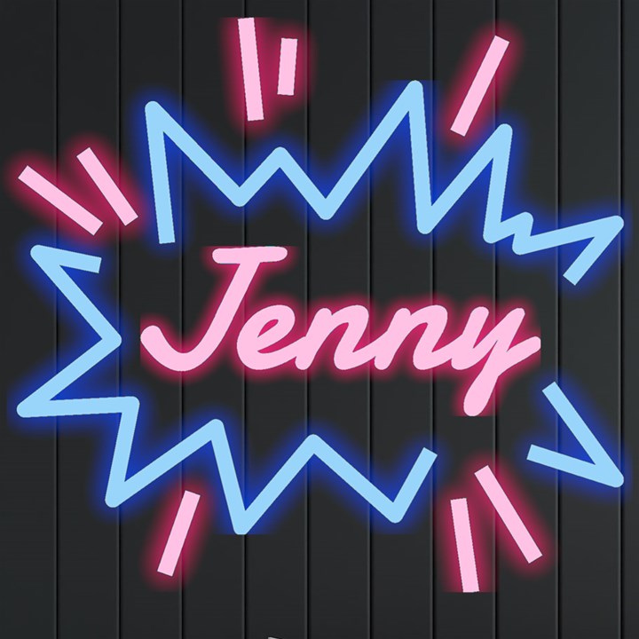 Personalized Pop Art Name Neon Signs and Lights