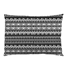 Tribal Zentangle Line Pattern Pillow Case