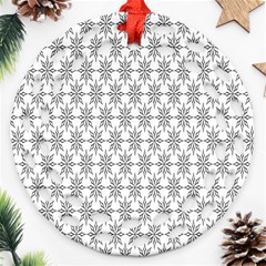 Ornamental 01 Round Filigree Ornament (two Sides)