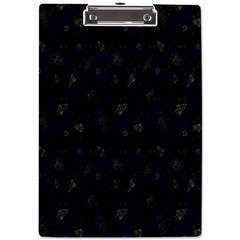 Rocket-012 A4 Acrylic Clipboard