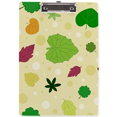 Leaves-140 A4 Acrylic Clipboard
