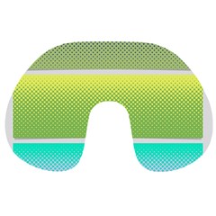 Pattern-banner-background-dot-set Travel Neck Pillow
