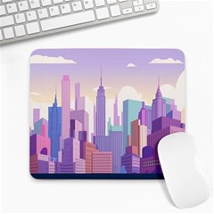 New York Skyline Cityscape Nyc New York City Large Mousepad