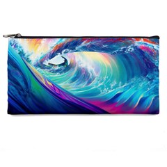 Wave Ocean Sea Tsunami Nautical Nature Water Pencil Case