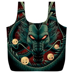 Dragon Art Full Print Recycle Bag (xxxl)