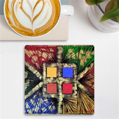 Acrylic Painting  Uv Print Square Tile Coaster 