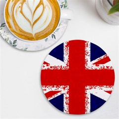 Union Jack London Flag Uk Uv Print Round Tile Coaster