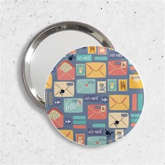 Pattern Postal Stationery 2 25  Handbag Mirrors
