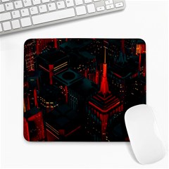 A Dark City Vector Large Mousepad