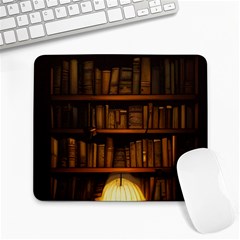 Books Library Large Mousepad