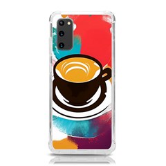 Coffee Tea Cappuccino Samsung Galaxy S20 6 2 Inch Tpu Uv Case