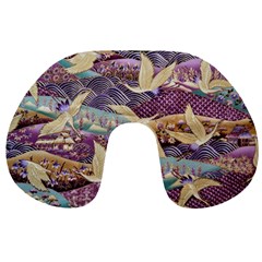 Textile-fabric-cloth-pattern Travel Neck Pillow
