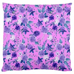 Violet-02 Large Cushion Case (two Sides)