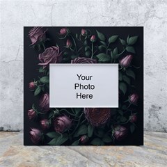 Rose Flower Plant White Box Photo Frame 4  X 6 