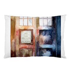 Tardis Doctor Who Transparent Pillow Case (two Sides)