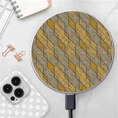 Background-batik Wireless Fast Charger(white)