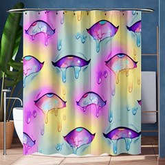 Ahegao, Anime, Pink Shower Curtain 60  X 72  (medium) 