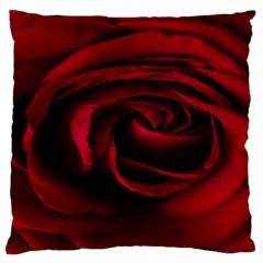 Rose Maroon Large Cushion Case (one Side)