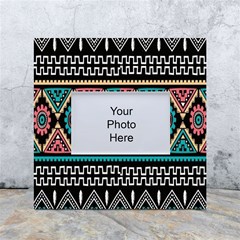 Aztec Wallpaper White Box Photo Frame 4  X 6 