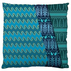 Aztec, Batik Standard Premium Plush Fleece Cushion Case (two Sides)