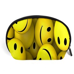 Emoji, Colour, Faces, Smile, Wallpaper Accessory Pouch (large)