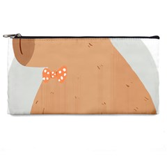 Capybara T- Shirt Cute Gentlemen Capybara T- Shirt Yoga Reflexion Pose T- Shirtyoga Reflexion Pose T- Shirt Pencil Case