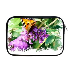 Butterfly T- Shirt Butterfly & Buddleia T- Shirt Apple Macbook Pro 17  Zipper Case