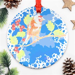 Bird Lover T- Shirtbird T- Shirt (2) Ornament (round)