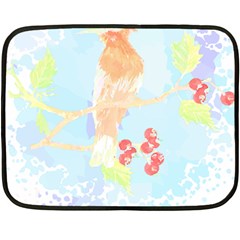 Bird Lover T- Shirtbird T- Shirt (13) Fleece Blanket (mini)
