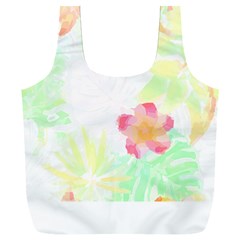 Botanical T- Shirt Botanical Handsome Coral Flower T- Shirt Full Print Recycle Bag (xxxl)