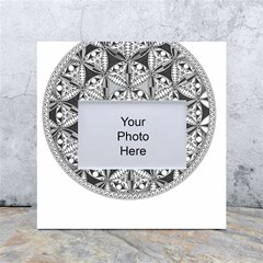 Flower Of Life T- Shirt Flower Of Life Mandala T- Shirt White Box Photo Frame 4  X 6 