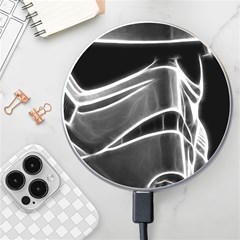 Stormtroopers Sci Fi Mask Wireless Fast Charger(white)