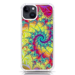 Fractal Spiral Abstract Background Iphone 14 Tpu Uv Print Case