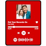 Music Player Medium Blanket Fleece Blanket (Medium) 60, x50,  Blanket Front